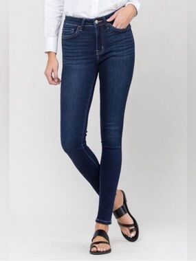 Flying Monkey Dark Blue Women's Slim Jeans